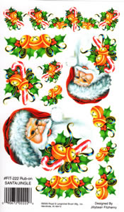 Santa /Jungle Rub On - 222FIT