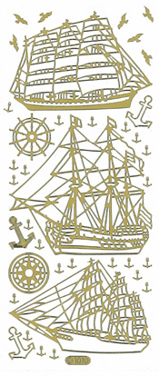 Sailing Boats-Ships-Clippers-Galleons Silver - 231S-Peel