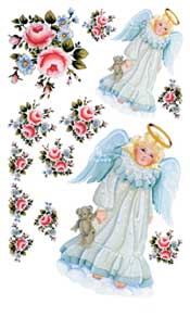 Angel and Teddy Rub On - 241LAN