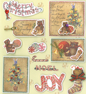 Beary Xmas Embelishments Christmas Time - 2506LAN