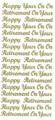 On Your Retirement Gold - 252G-Peel