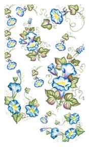 Morning Glories Rub On - 255FIT