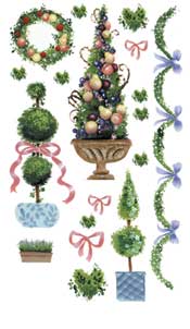 Topiary Rub On - 265LAN