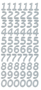 Large Numbers Gold - 280G-Peel