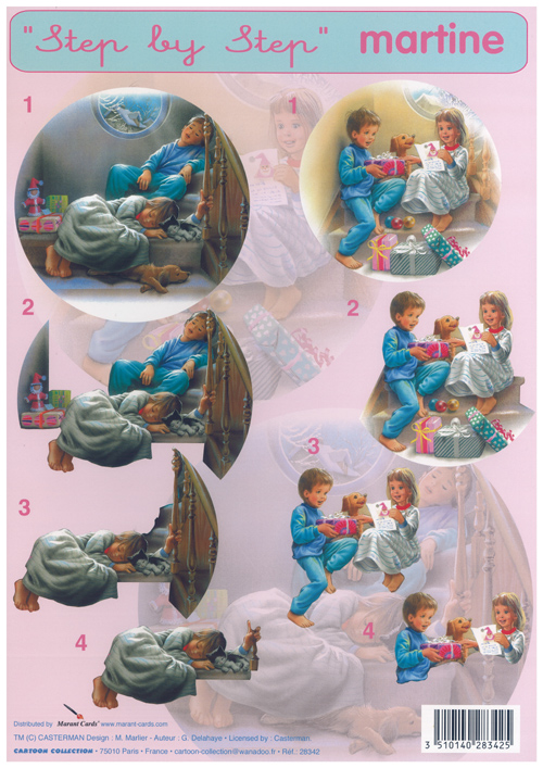 Christmas Morning A4 Sheet - 28342REF B