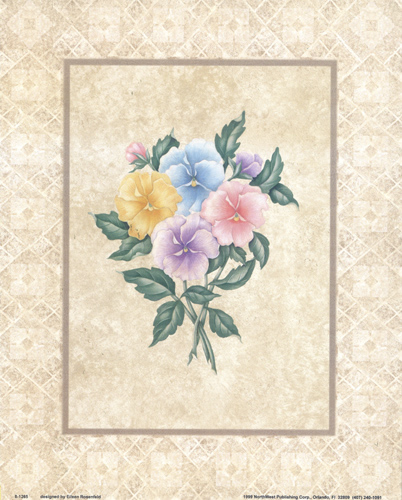 Garden Poppies 1265 10 x 8 - 2866