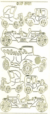 289ST-Peel Cars Silver Transparent - XP5901