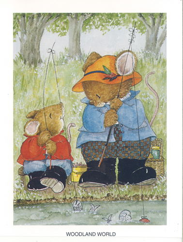 Woodland World Fishing 8 x 6 - 2992