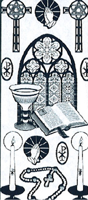 Religion Silver Transparent - 301ST-Peel