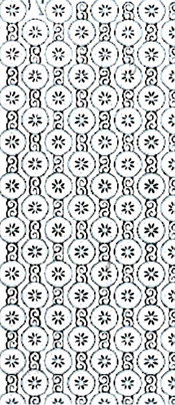 315GT-Peel Borders Gold Transparent Stitch Embroidery Peel off -EB4652