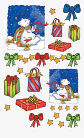 Polar Bears Rub On - 316GRE