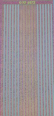 Straight Lines Holographic Pink - 327PK-Peel