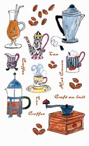 Coffee House Rub On - 345PAR