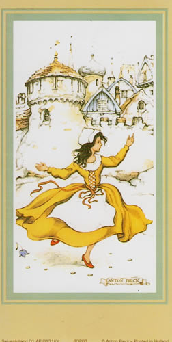 Anton Pieck Dancer Size 3 x 5 - 3596