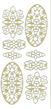 Medallions 3 Red - 364R-Peel