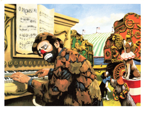 Circus Clown Oh Promise Me 1 Print Size 8 x 6 - 3650