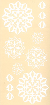 Medallions 6 Silver - 367S-Peel