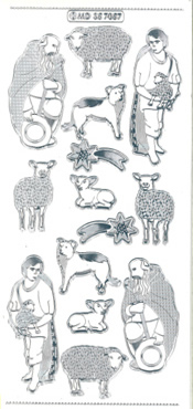 Shepherds Embossed Gold - 384G-Peel