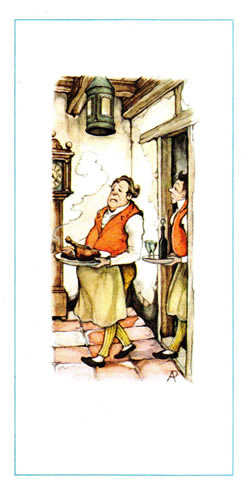 Anton Pieck Dinner Time Size 3x5 - 4045