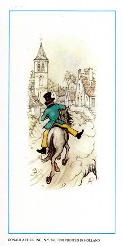Anton Pieck The Ride Size 3x5 - 4048