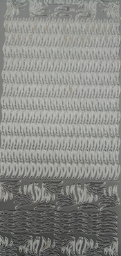 414S-Peel Borders and Corners Silver - DD6567