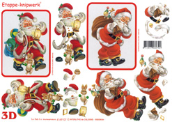 Santa With His Bag - 4169107