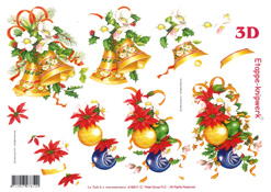 Christmas Rose and Bells - 416911