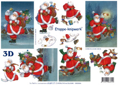 Santa On His Way - 4169117