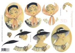 Lady In Hat - 416914