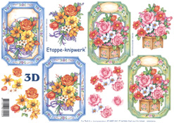 Framed Flowers - 4169144