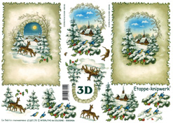Deer At Christmas - 4169179