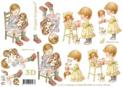 Little Girl and Ted - 4169282