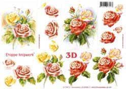 Yellow and Red Roses - 4169284