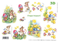 Bunny and Chicks - 416930