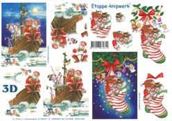 Stocking And Boat at Christmas - 4169301