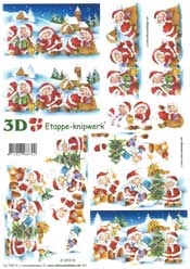Santas Round The Tree - 4169318