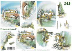 Christmas Bridge Scenes - 4169321