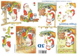 Santa Filling The Sacks - 4169322