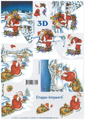 Santa Pulling His Sliegh - 4169323