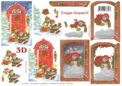 Door Way Snowman / Chilhren - 4169339