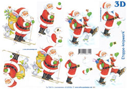 Santa On Ski - 4169356