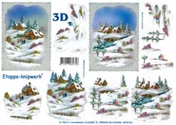 Village In Winter - 4169387