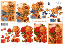 Teddies and Flower - 416940