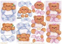 His and Her Smiley Bear - 4169478