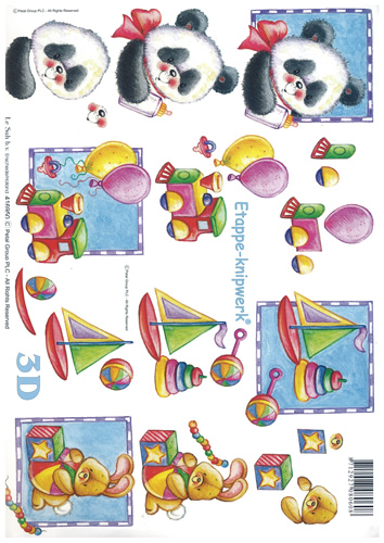 Baby Panda and baby toys - 416950