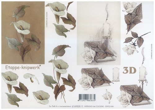 Lillies A4 Sheet - 4169505