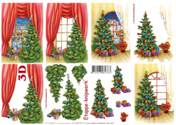 Christmas Trees by The Window - 4169519