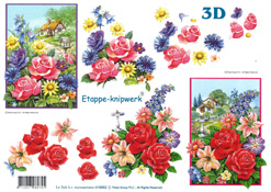 Flowers and Cottages - 416952