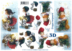 Little Girl At The Table - 4169520