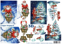 Santa busy on Christmas Eve - 4169525